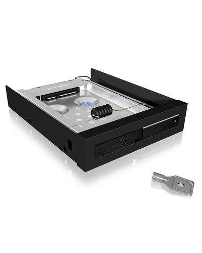 ICY BOX IB-2217ASTS 8,89 cm (3.5") Vassoio per unità di memorizzazione Nero
