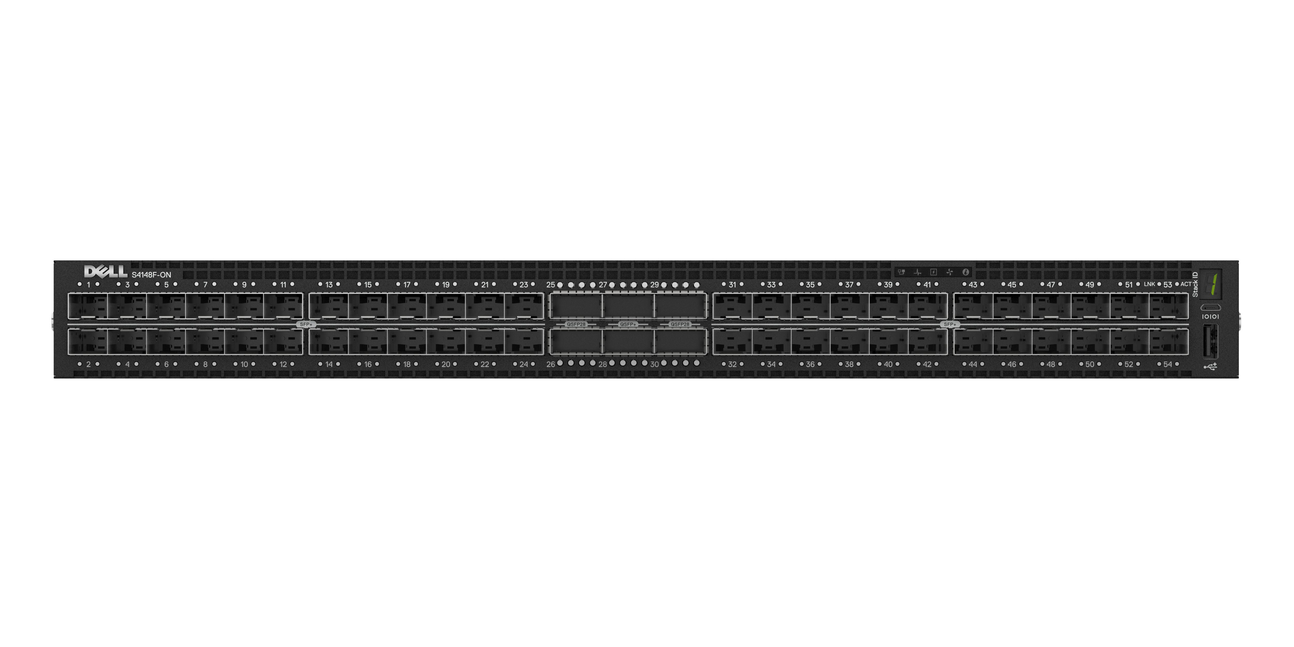 DELL S-Series S4148F-ON Gestito L2/L3 1U Nero