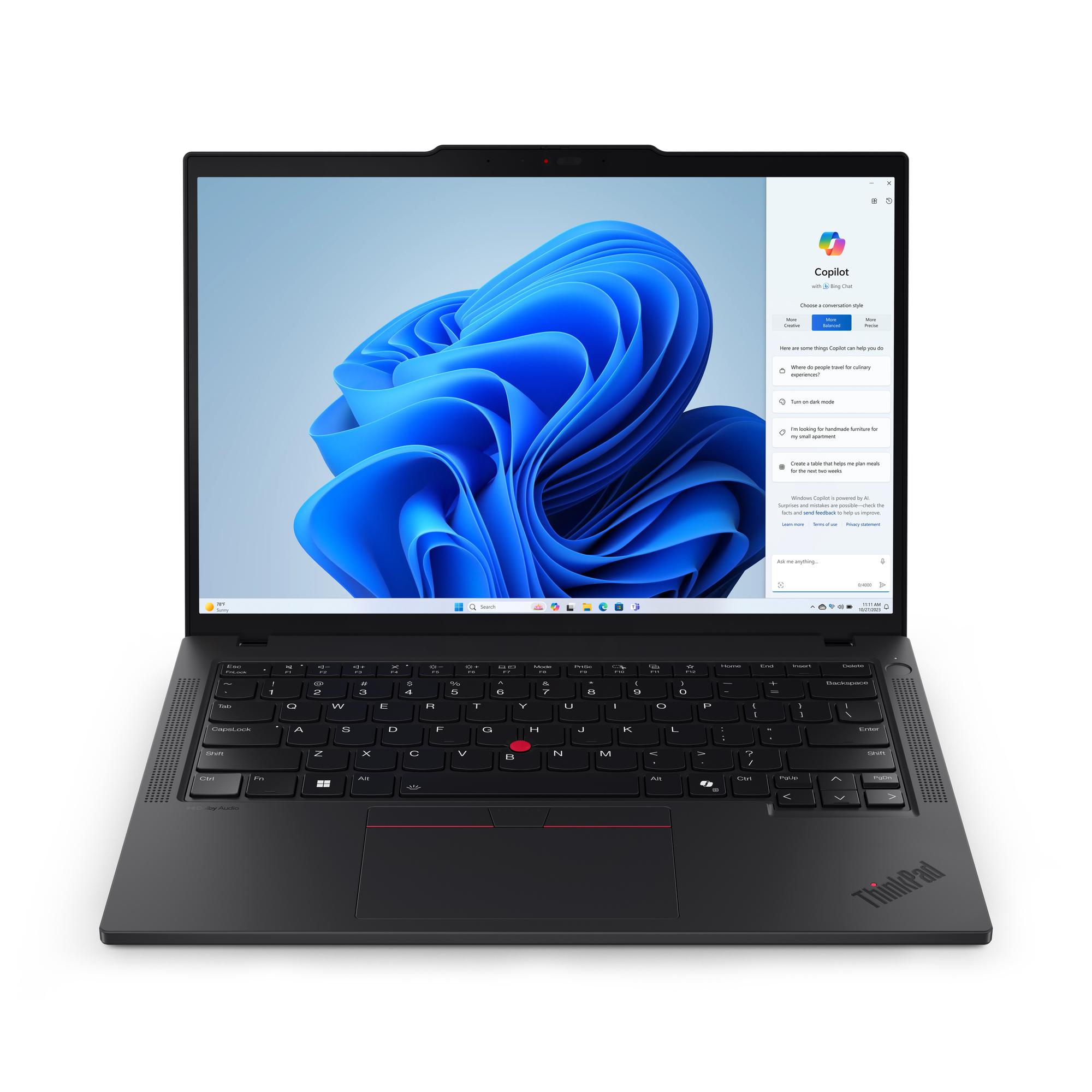 Lenovo ThinkPad T14 Gen 5 (Intel) Intel Core Ultra 5 125U Computer portatile 35,6 cm (14") WUXGA 32 GB DDR5-SDRAM 1 TB SSD Wi-F