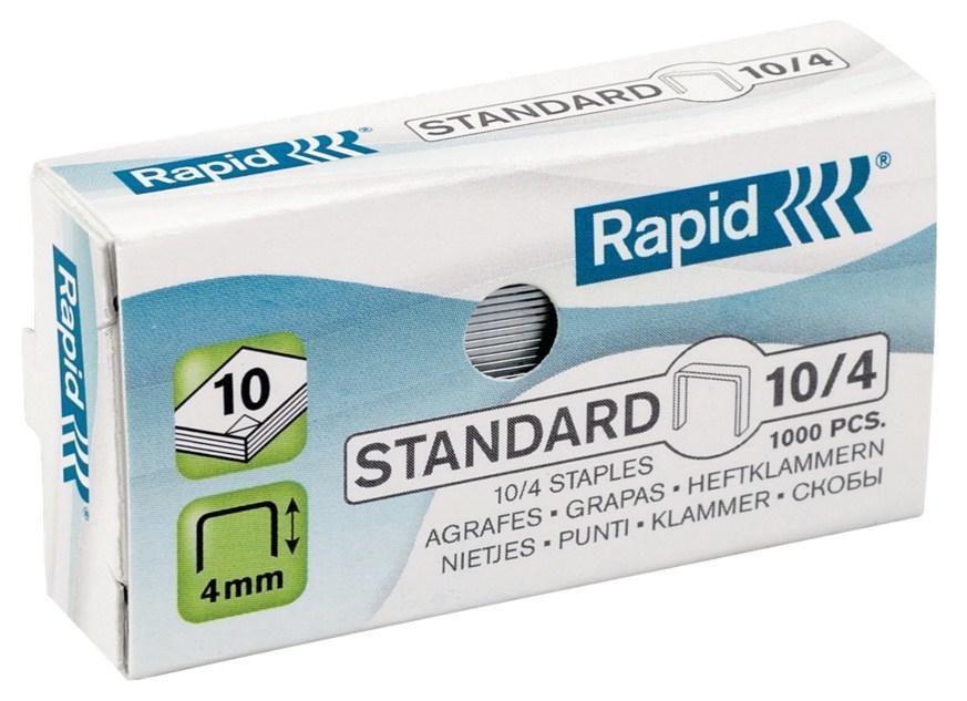 Rapid 10/4 Pacchetto di punti 1000 punti (Rapid h?fteklammer Standard 10/4 t/10)