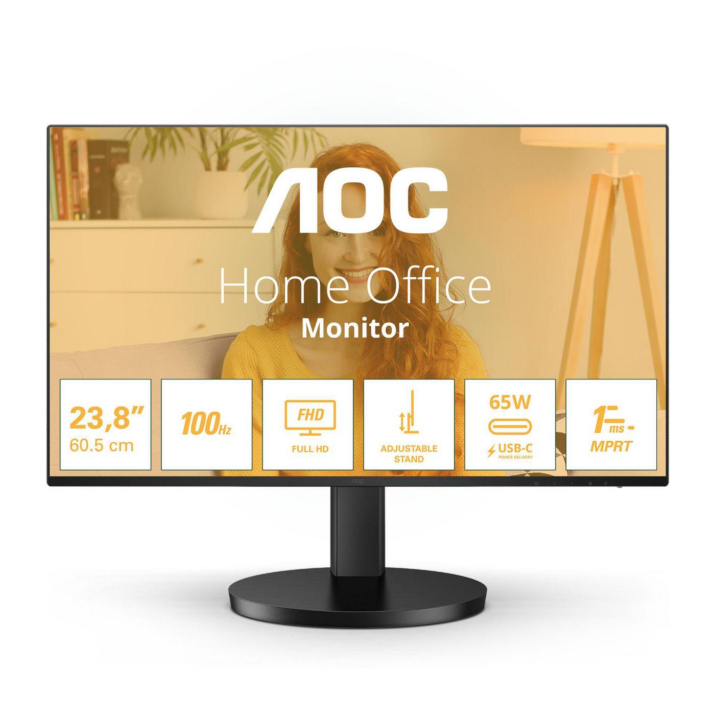AOC MONITOR 23,8 LED IPS FHD 16:9 250 CDM, 100HZ