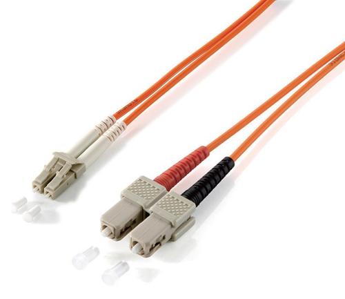 Equip LC/SÃÂ¡ 62.5/125ÃŽÂ¼m 3.0m cavo a fibra ottica 3 m SC OM1 Arancione