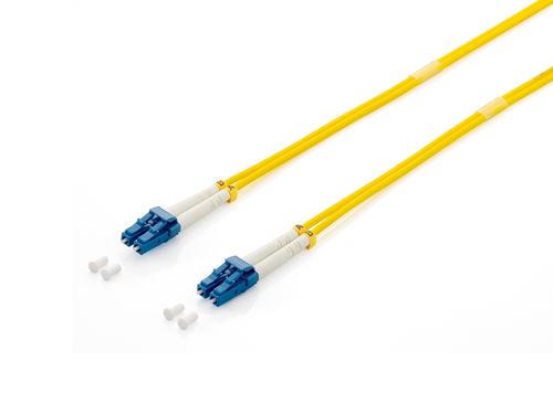 Equipaggia 254437 cavo a fibra ottica 15 m 2x LC OS2 Giallo