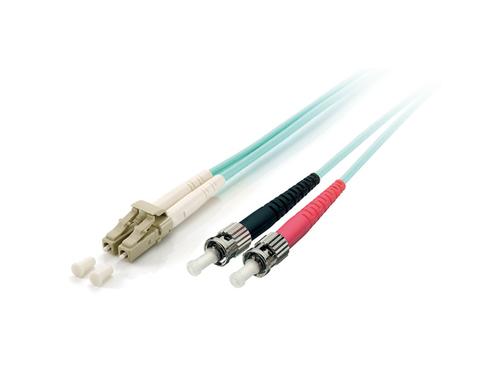 Equipaggia 255217 cavo a fibra ottica 15 m LC ST OM3 Turchese