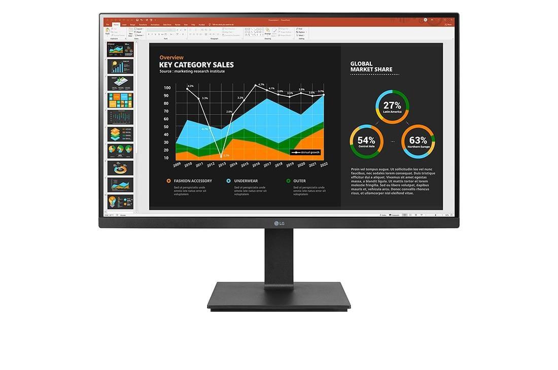 LG 27BQ75QB-B Monitor PC 68,6 cm [27] 2560 x 1440 Pixel Quad HD LCD Nero (LG 27BQ75QB-B sk?rm - LED baglys - 27)