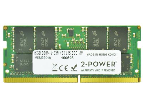 2-Power 2P-IN4V16GNCLPX memoria 16 GB 1 x 16 GB DDR4 2133 MHz (16GB DDR4 2133MHZ CL15 SoDIMM)