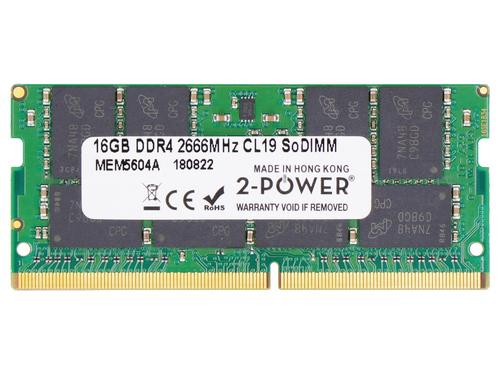 2-Power 2P-KN.16G07.025 memoria 16 GB 1 x 16 GB DDR4 2666 MHz (16GB DDR4 2666MHz CL19 SoDIMM)