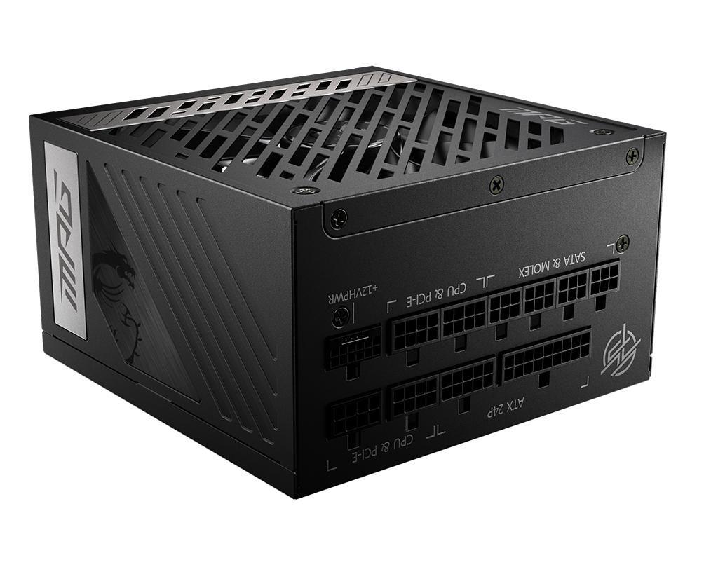 MSI MPG A1000G PCIE5 alimentatore per computer 1000 W 20+4 pin ATX ATX Nero (MSI MPG A1000G PCIE5 Netzteil 1000W 3)