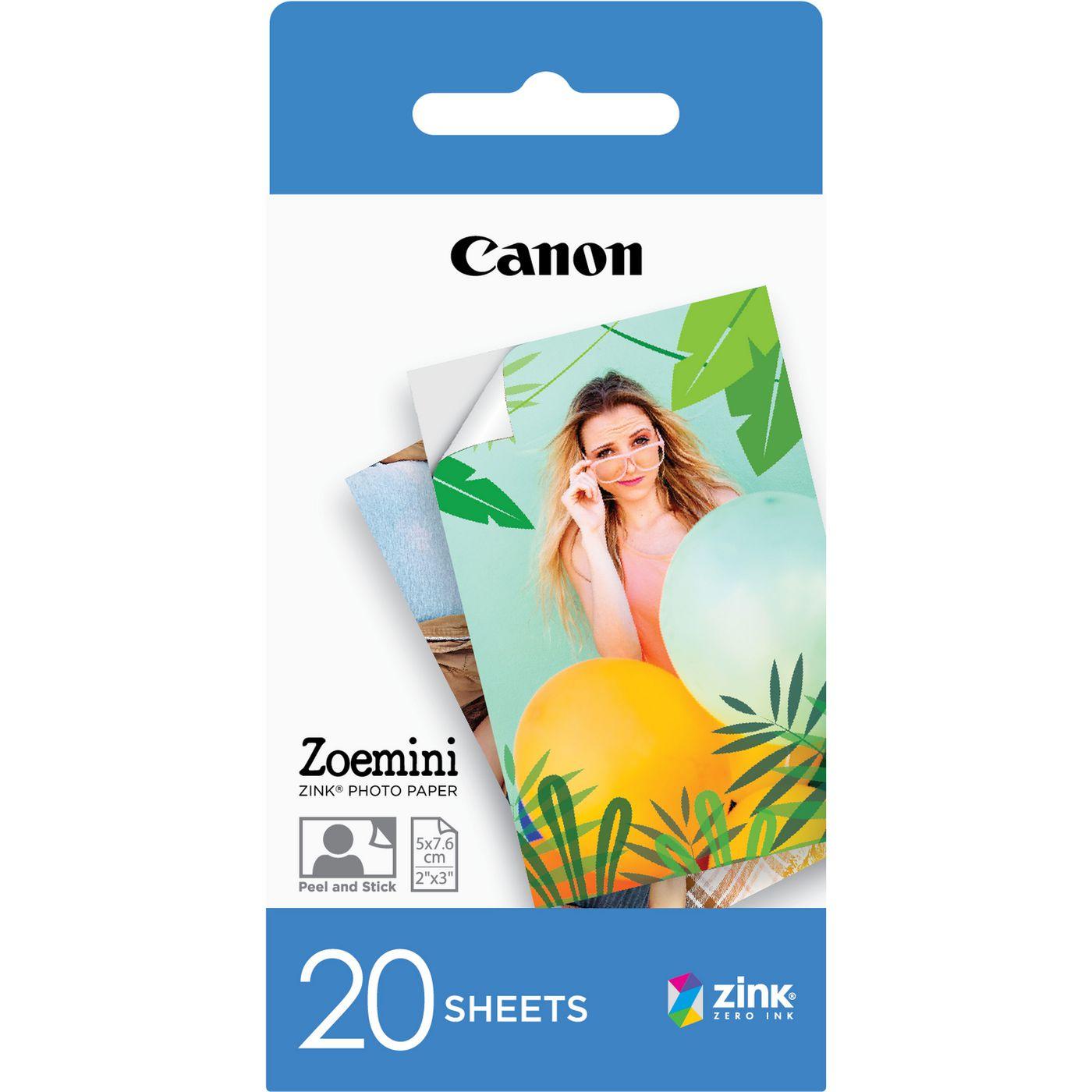 Carta fotografica ZinkT 2"X3" X20