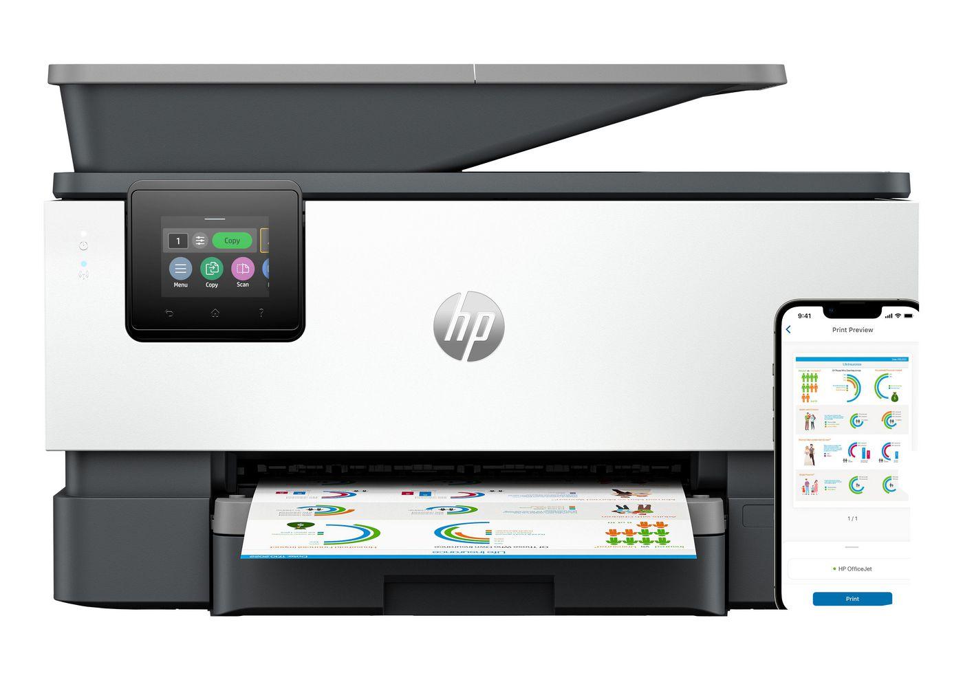 HP OfficeJet Pro Stampante multifunzione 9122e