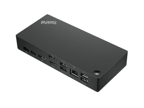 ThinkPad Universal USB-C Dock includes power cable. For UK.