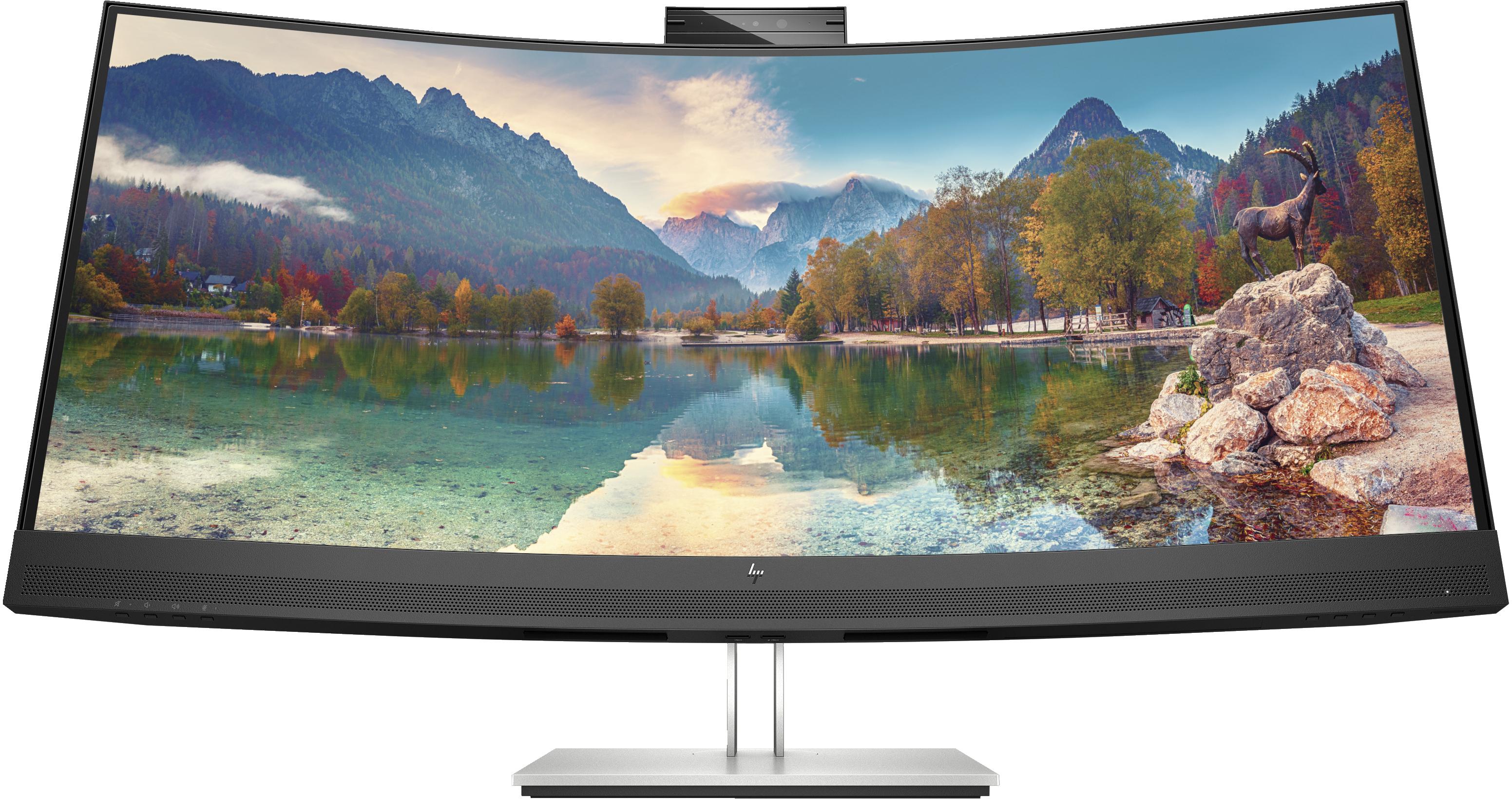 HP Monitor per video conferenze con schermo curvo E34m G4 USB-C WQHD (E34m G4 86.4 cm 34 3440 x - 1440 pixels Wide Quad HD - Bl