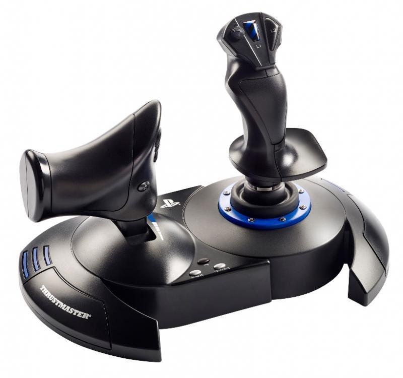 T.Flight Hotas 4 Nero, Blu