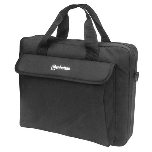 Manhattan 439893 borsa per notebook 35,8 cm (14.1") Borsa da corriere Nero