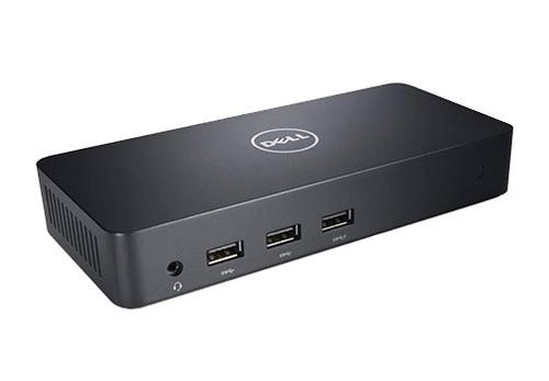 DELL 452-BBOO replicatore di porte e docking station per laptop Cablato USB 3.2 Gen 1 [3.1 Gen 1] Type-A Nero (USB 3.0 Ultra HD
