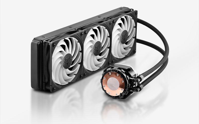 Sapphire NITRO+ S360-A AIO Processore Kit di raffreddamento a liquido 12 cm Nero 1 pz (Sapphire Nitro+ S360-A AIO CPU COOLER)