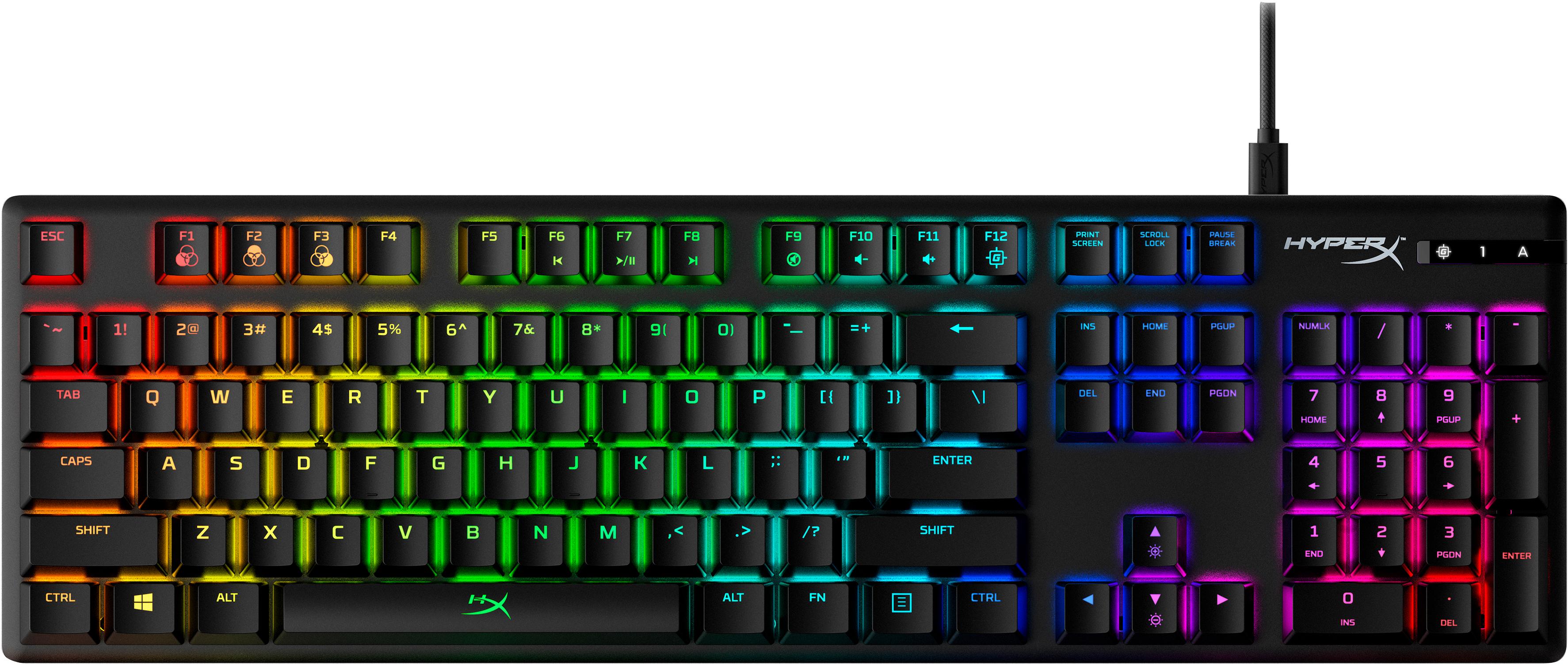 HyperX Alloy OriginsTastiera meccanica da gamingHX Red (layout USA)
