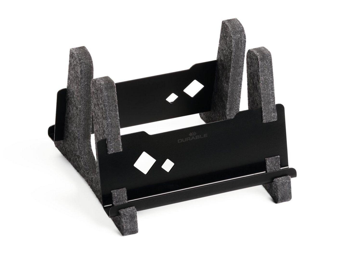 Durable Effect Supporto per computer portatile Antracite 43,2 cm [17] (Durable EFFECT Recycled Felt Vertical Laptop Stand - 508