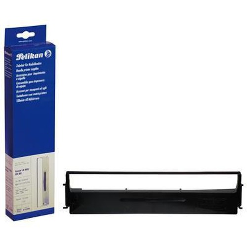Pelikan Ribbon Nylon Black nastro per stampante (Pelikan - 1 - sort - tekstilb?nd for p)