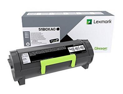Lexmark 51B0XA0 cartuccia toner 1 pz Originale Nero