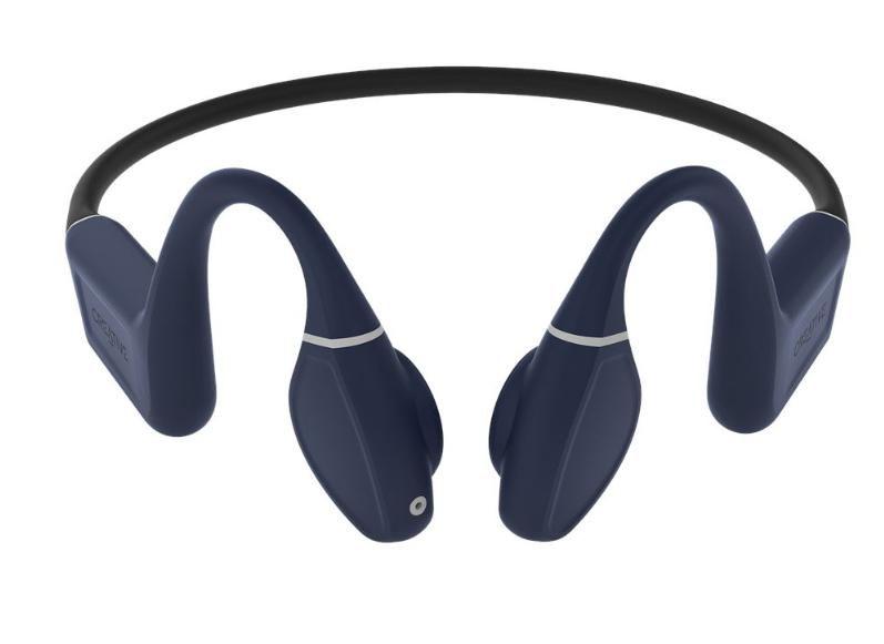 Creative Labs Outlier FREE Pro Plus Auricolare Wireless Passanuca MUSICA Bluetooth Nero, Blu (Sluchawki kostne Creative Outlier