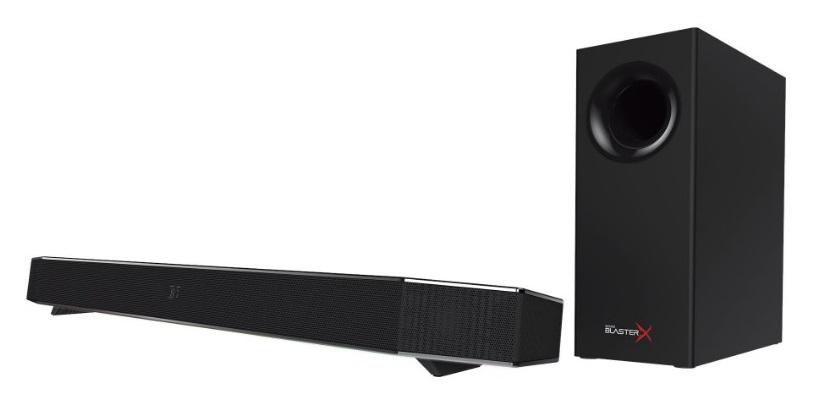 Creative Labs Sound BlasterX Katana Nero 2.1 canali 75 W (Creative Sound BlasterX Katana - lydba)