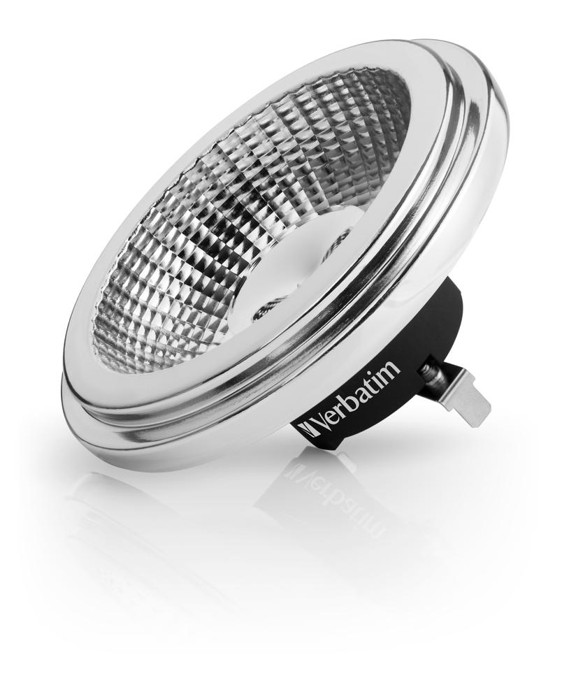 Verbatim 52345 lampada LED Bianco caldo 2700 K 10 W G53 (Qualed [Verbatim] LED AR111 G53 10.0W-70W D 2700K 40D 675lm)