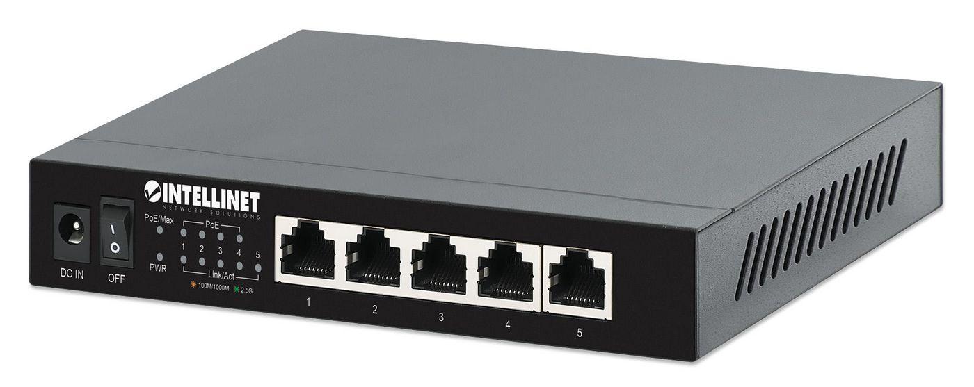 Poe+ Ethernet 2,5G a 5 porte