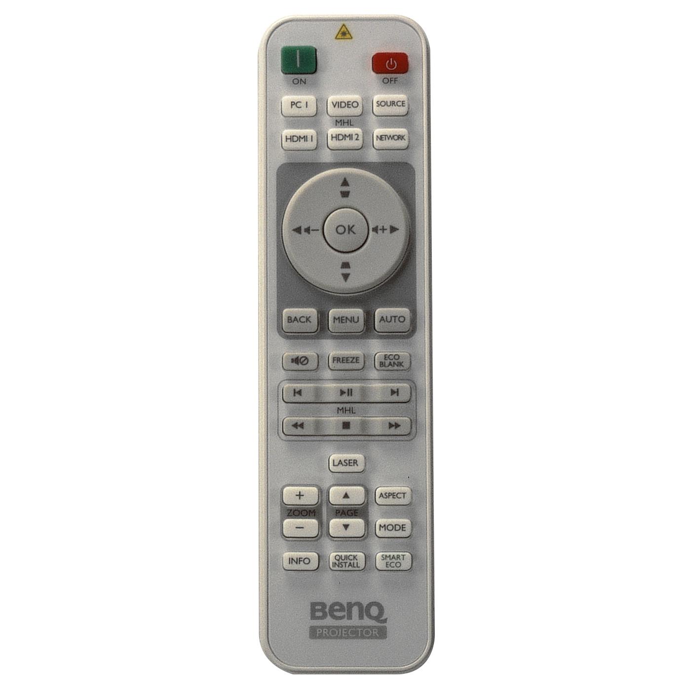 BenQ 5J.JGR06.001 telecomando Proiettore Pulsanti