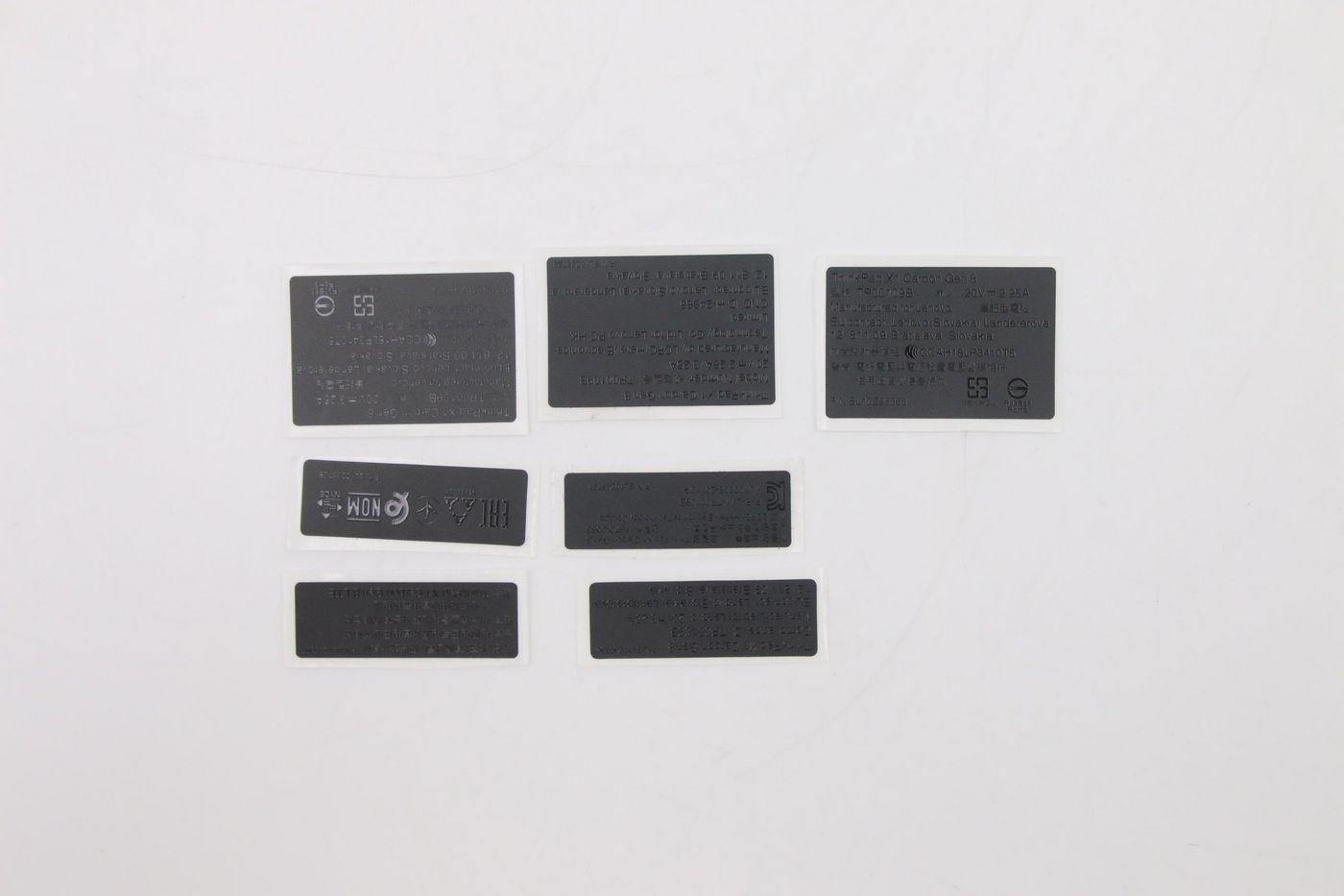 Kit di etichette KnockOut-2 INTEL FRU