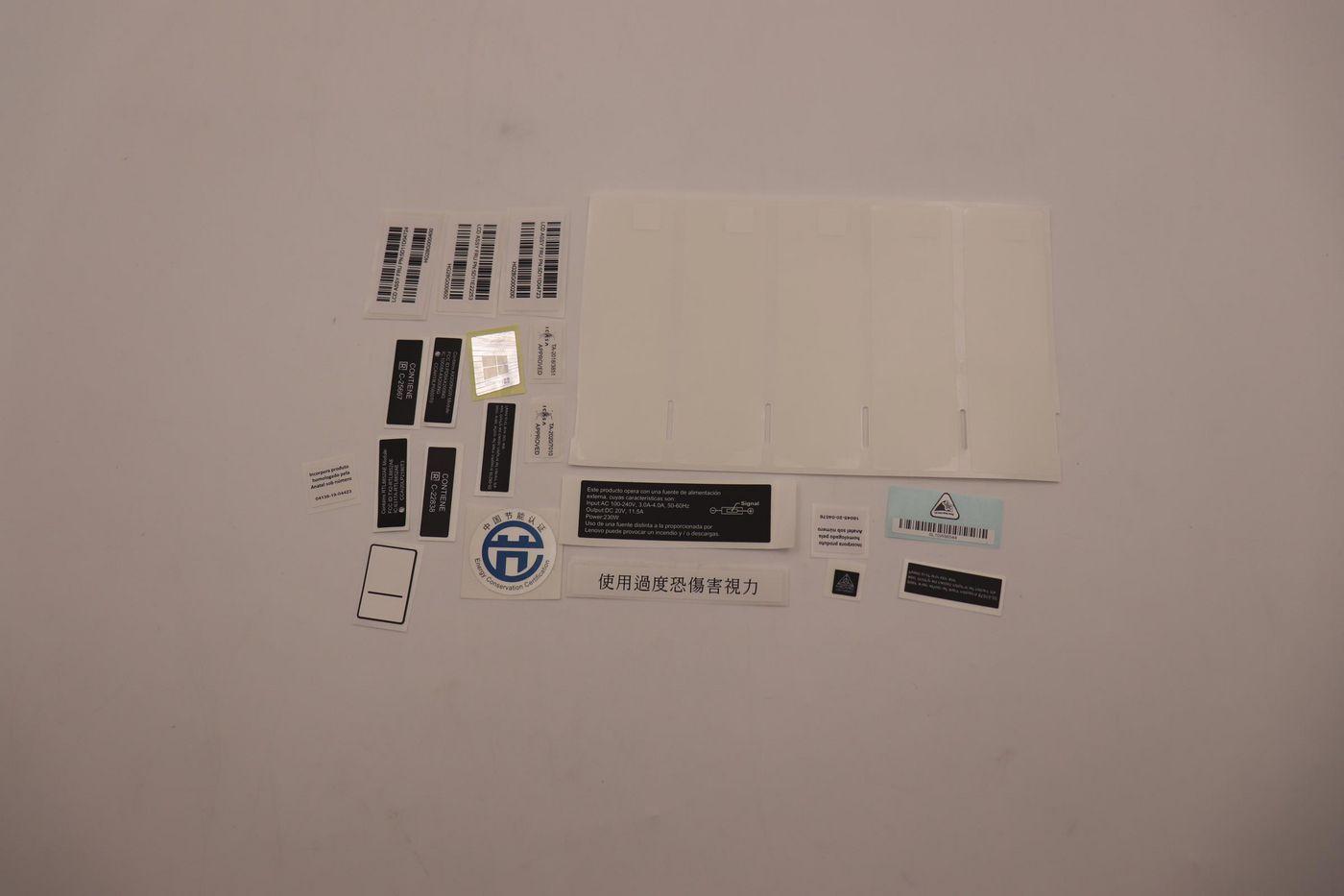 Etichetta L 20YM per kit di etichette