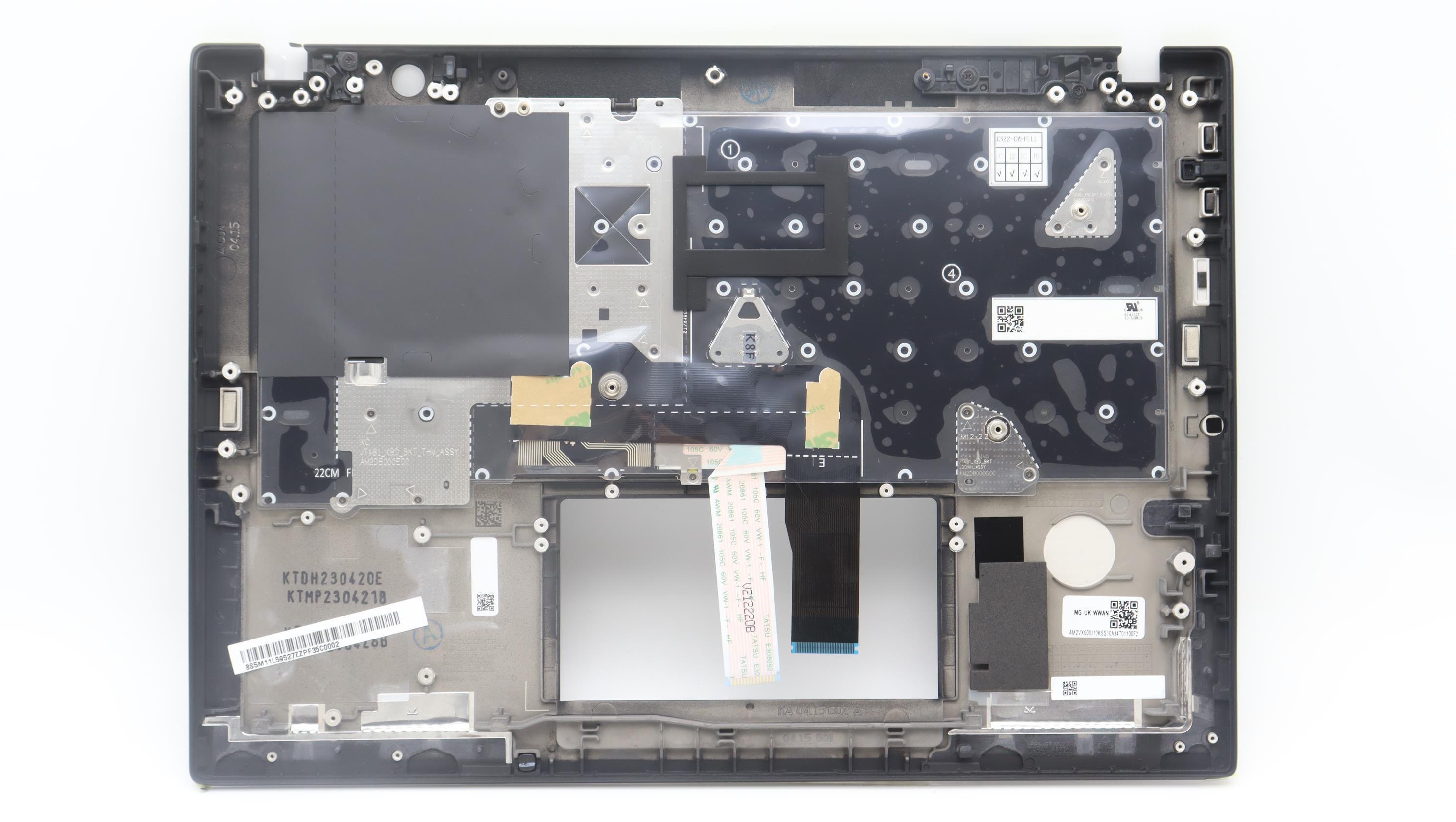 Lenovo 5M11L59598 ricambio per laptop Cover + keyboard