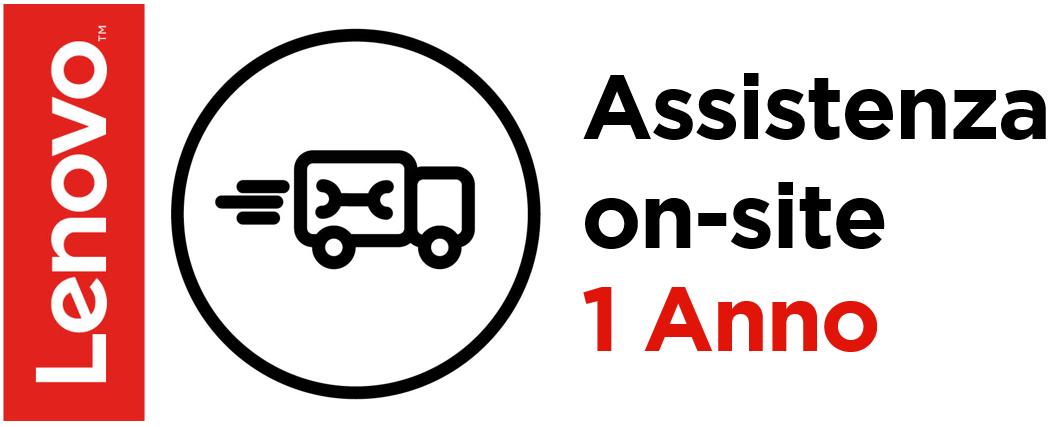 Lenovo 1 Year Onsite Support (Add-On) 1 anno/i