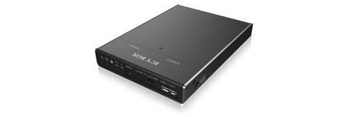 ICY BOX IB-2812CL-U3 USB 3.2 Gen 1 (3.1 Gen 1) Tipo micro-B Nero