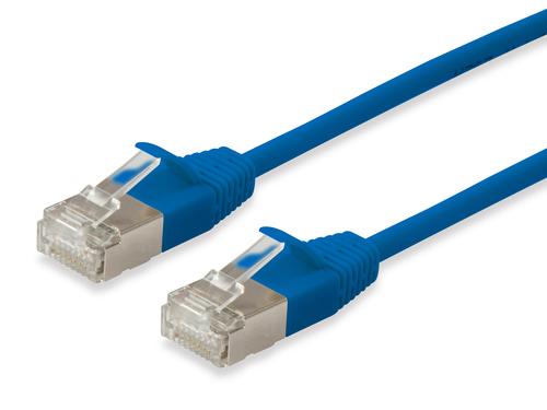 Equip 606132 cavo di rete Blu 0,25 m Cat6a F/FTP (FFTP)