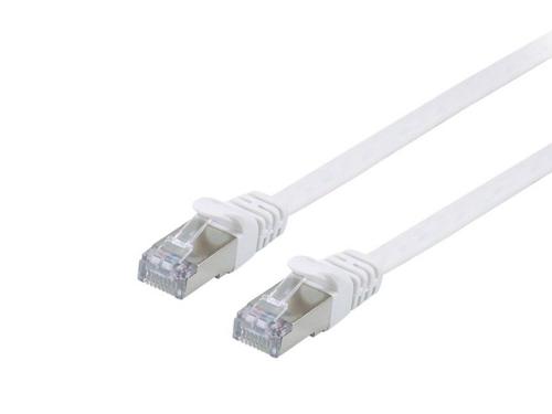 Equip 607612 cavo di rete Bianco 3 m Cat6a U/FTP (STP)