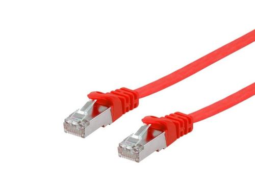 Equip 607627 cavo di rete Rosso 0,5 m Cat6a U/FTP (STP)