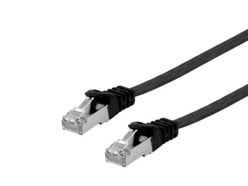 Equip 607697 cavo di rete Nero 0,5 m Cat6a U/FTP (STP)