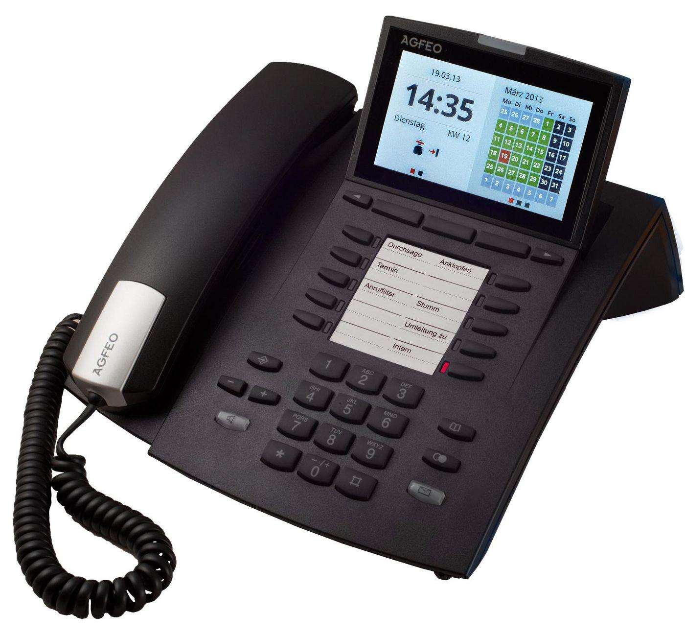Telefono di sistema ST45 IP nero