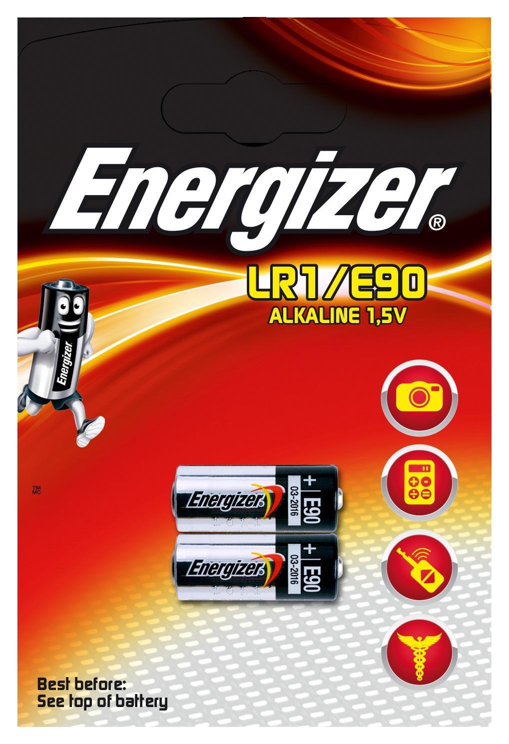 Energizer E90 Batteria monouso Alcalino (Energizer batteri - 2 x LR1 - Alkali)