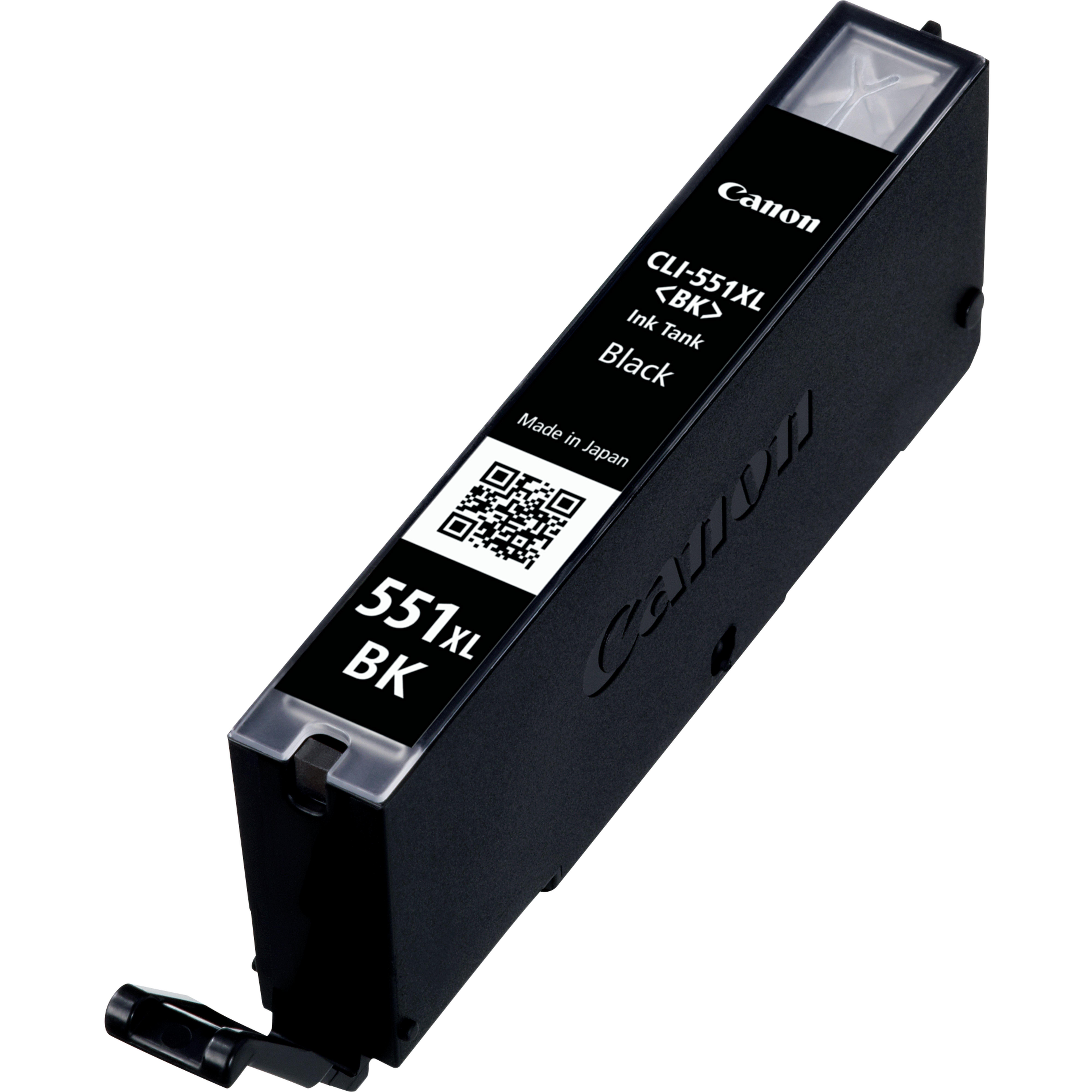 Canon Cartuccia d'inchiostro nero a resa elevata CLI-551BK XL (Canon 6443B001 [CLI-551BKXL] Ink Cartridge Black High Capacity 5