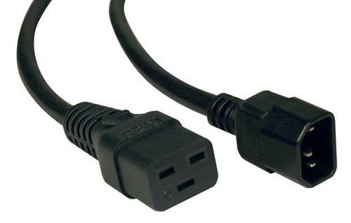 Eaton IEC C14/IEC C19, 10/16 A Nero 2 m Accoppiatore C14 Accoppiatore C19 (EINGANGSKABEL 10A - C14-C19 - .)
