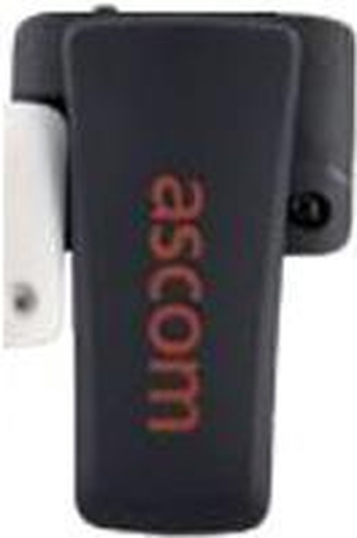 Ascom clip standard per d63, con logo Ascom , nera