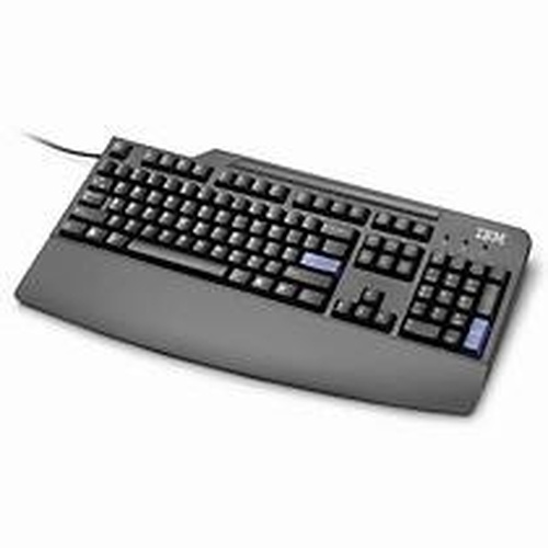 Lenovo Business Black Preferred Pro USB Keyboard BE UK tastiera Nero