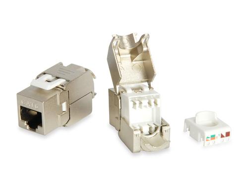 Equip 767213 adattatore per inversione del genere dei cavi RJ-45 LSA Alluminio