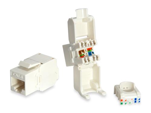 Equip 769216 adattatore per inversione del genere dei cavi RJ-45 LSA Bianco