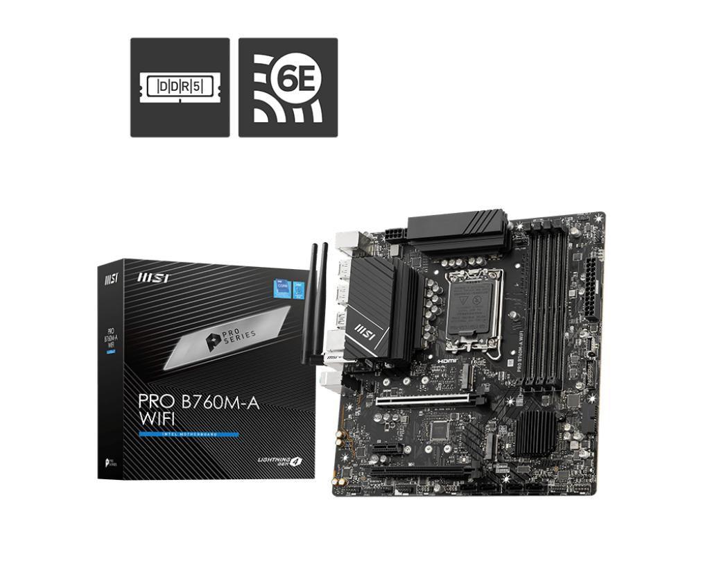 Mb Pro B760M-A Wi-Fi Intel