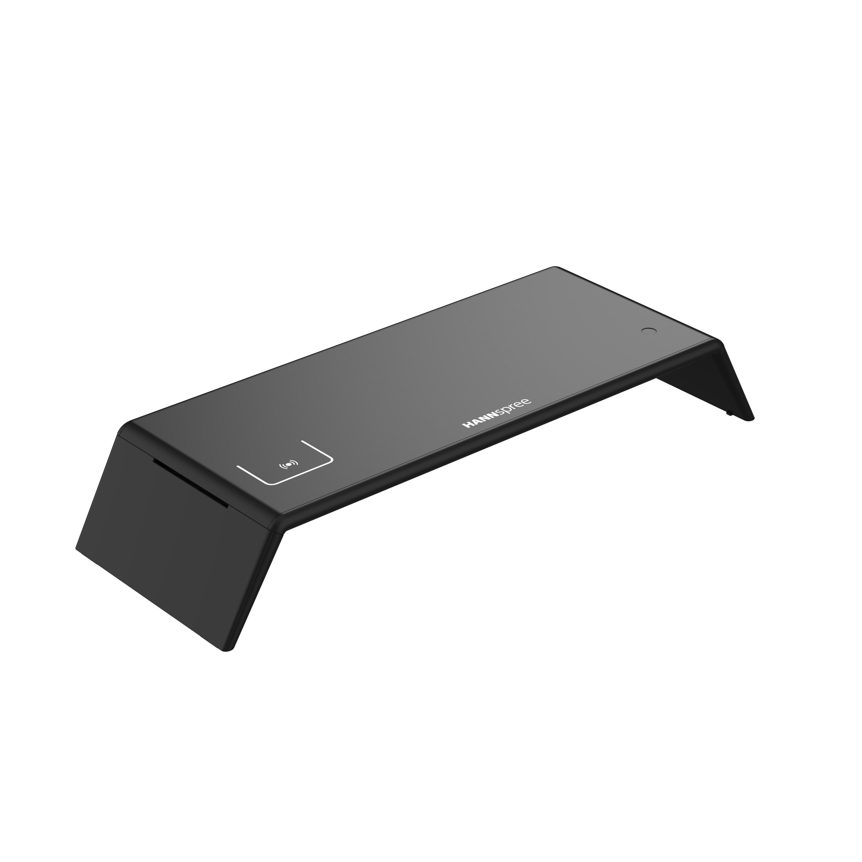 Hannspree 80-PR000001G000 supporto da tavolo per Tv a schermo piatto Nero Scrivania