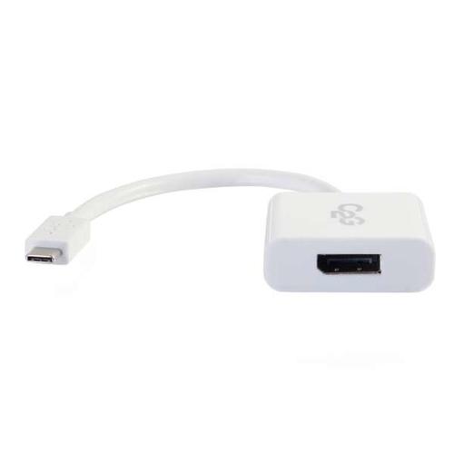 C2G USB-C/DisplayPort adattatore grafico USB 3840 x 2160 Pixel Bianco