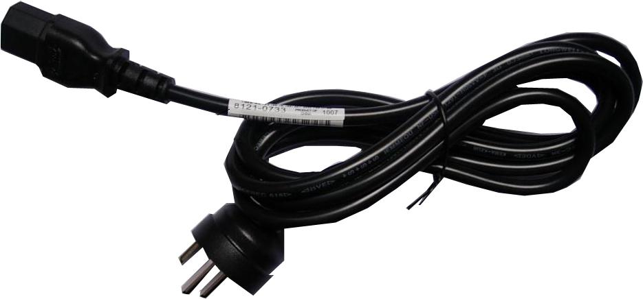 HP 8121-0733 cavo di alimentazione Nero 1,9 m Accoppiatore C13
